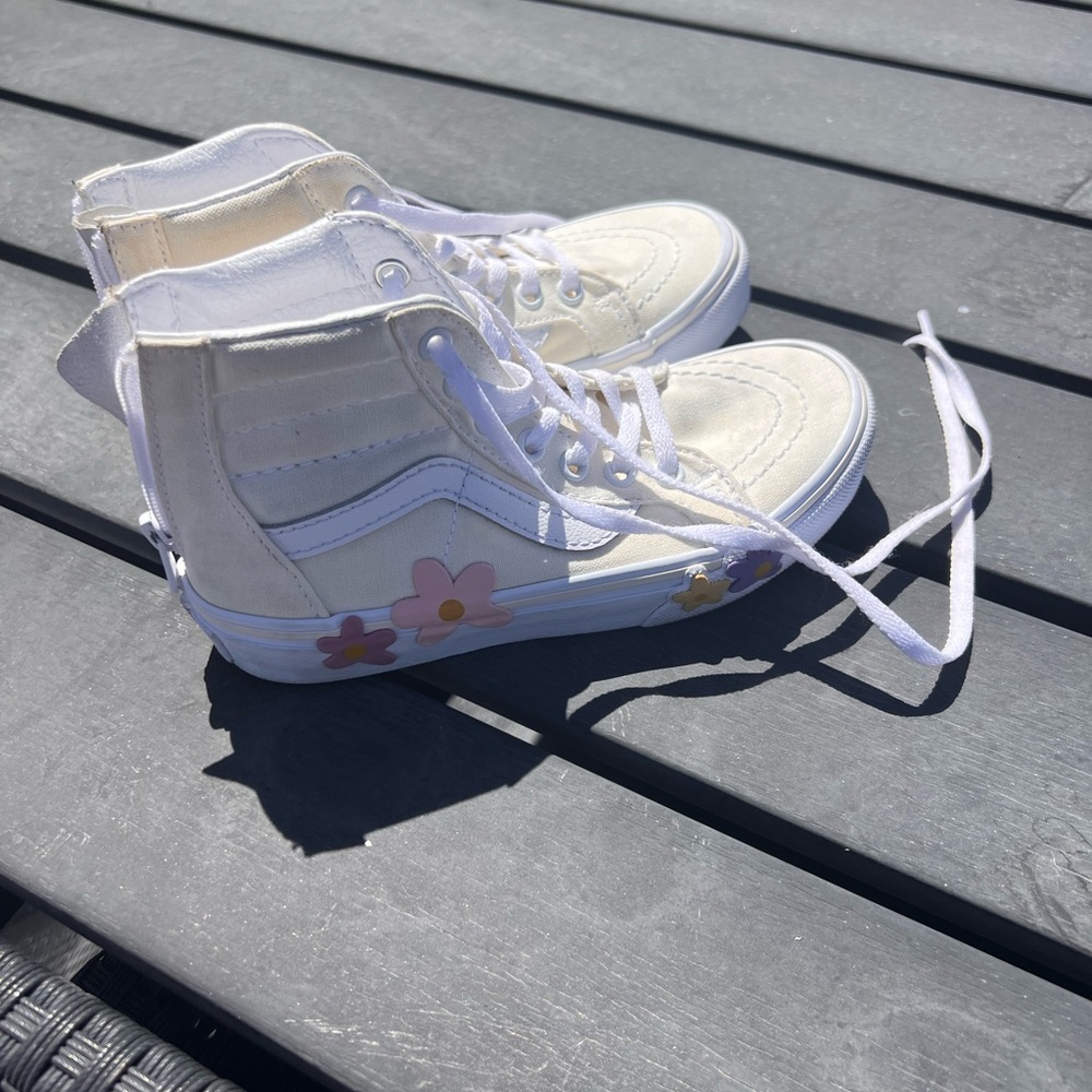 Kids vans worn once size 13